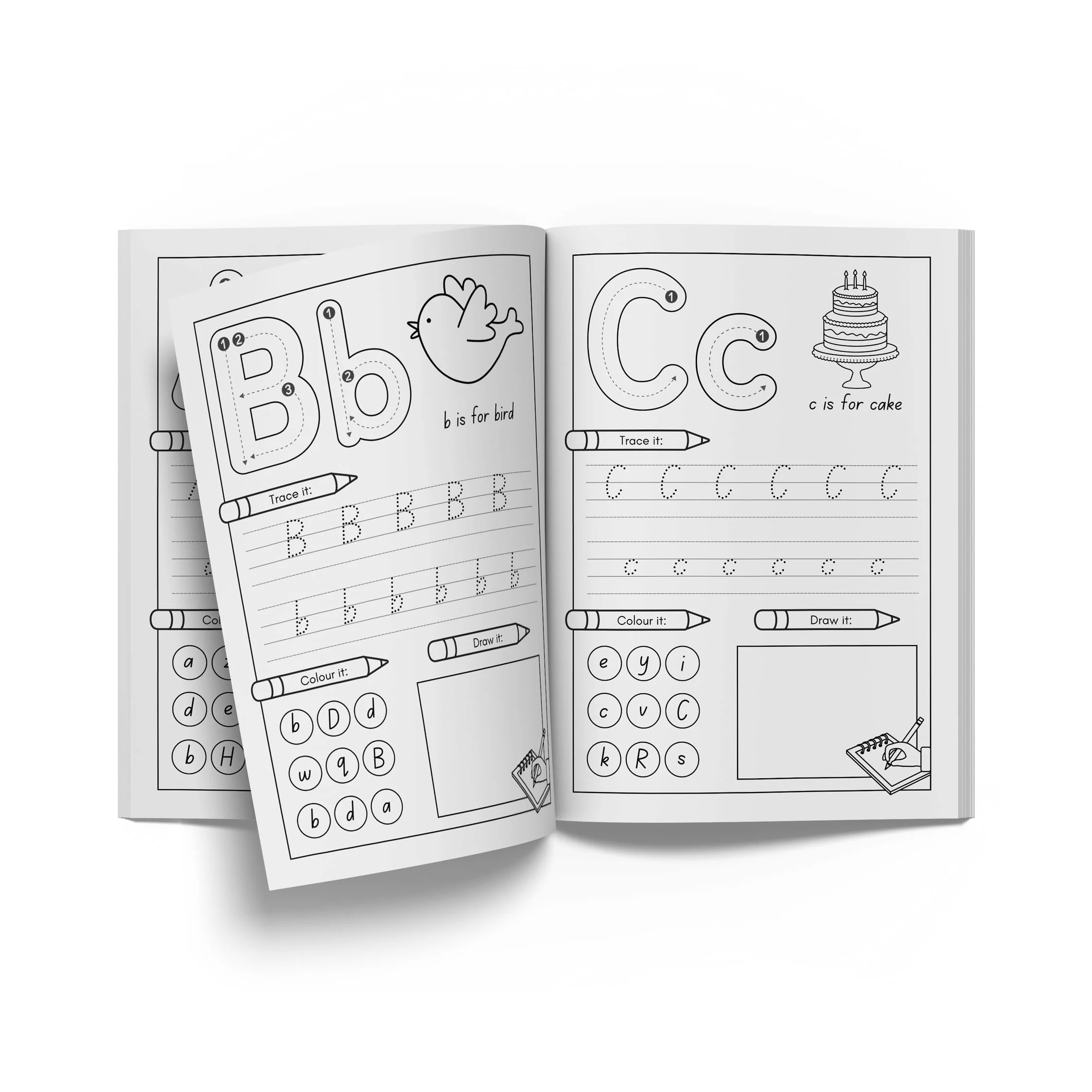 كتب تعليمية - لنتعلم الحروف الانجليزية 2