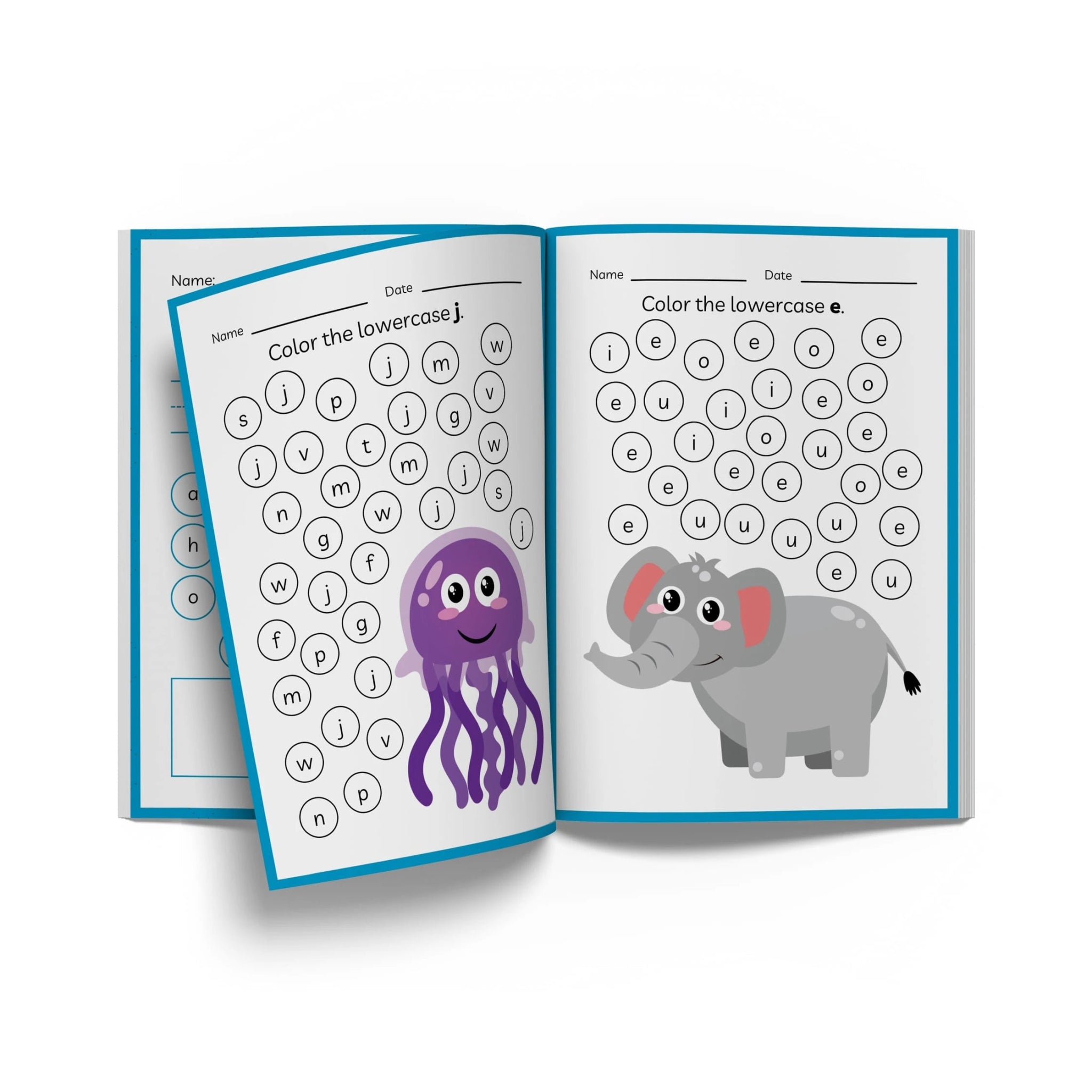 أنشطة تعليمية - تعلم حروف الأبجدية الإنجليزية