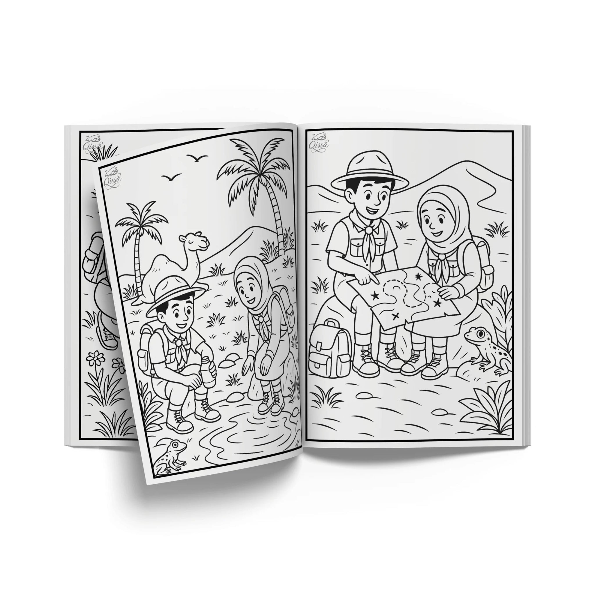 دفتر تلوين للطباعة - في أرض العجائب