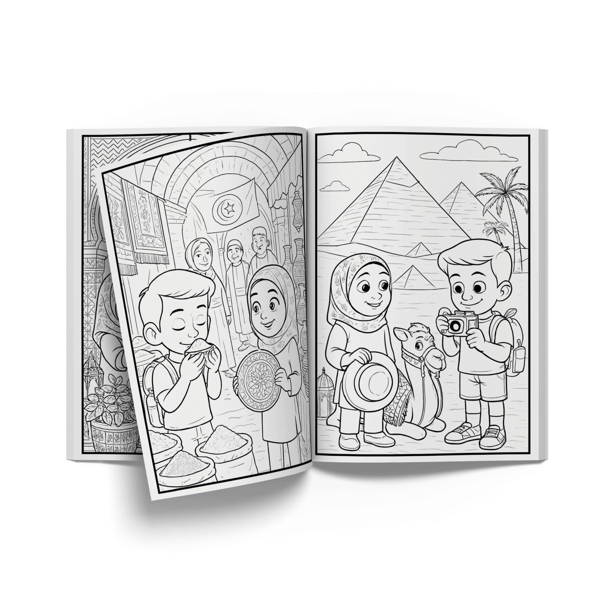 دفتر تلوين للطباعة - وطننا العربي (2)